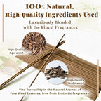 Hasegawa Premium Aromatic Incense: A Blend Aloeswood and Sandalwood - Hasegawa Original | 30-Minute Burn Time | 100g
