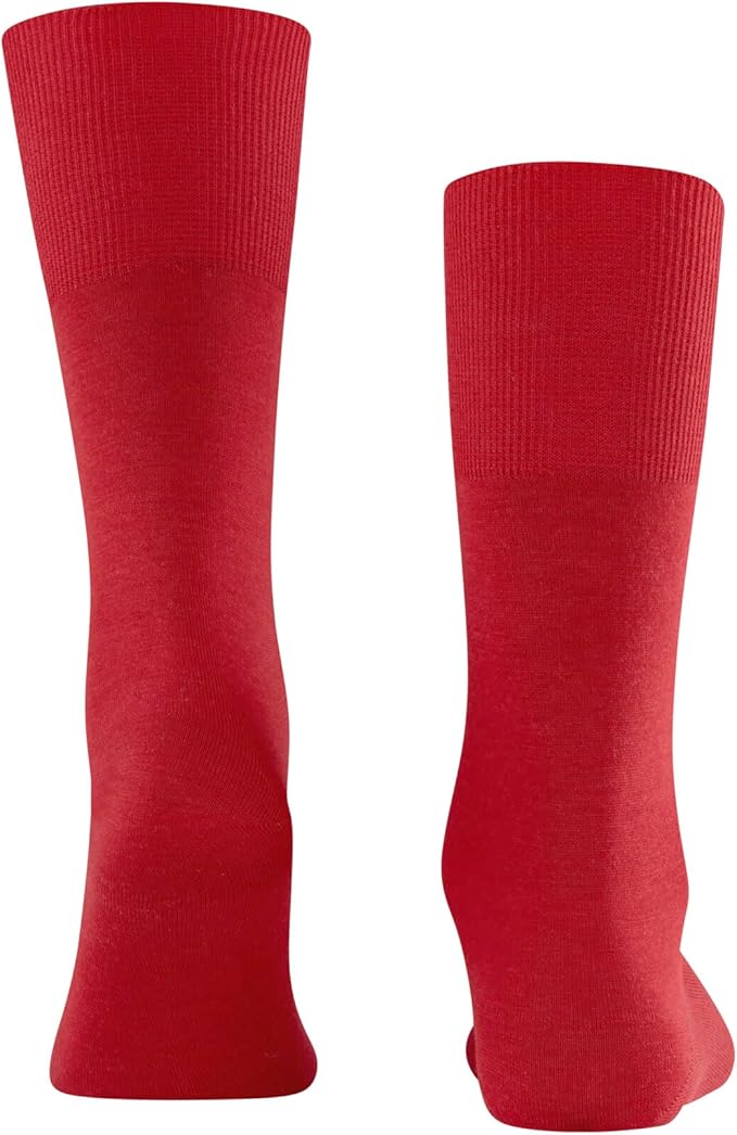 FALKE Men's Airport Dress Socks, Premium Merino Wool Cotton Blend, Sustainable Luxury, Eco-Friendly Business Casual, 1 Pair