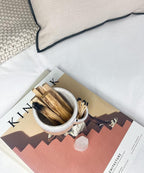 Bursera Terracotta Ceramic Bowl, Tree Planted with Every Order, Decorative Bowl with Side Slot for Matches, Smudging Burn Bowl for Sage, Palo Santo, Matchstick Holder, Form for Candles