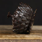 Brass Incense Burner Chinese Traditional Incense Burner Kit Zen Copper Incense Burner Office Home Yoga Room Sandalwood Burner Decoration Censer