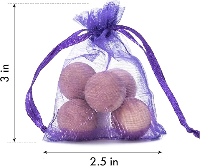 180 Pcs Cedar Balls for Clothes Storages, Home Fragrance Sachets for Closet, Drawer, Dresser, Wardrobe and More, LV-D-CC-2