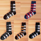 DRASEX Men's Dress Socks Funky Colorful Pattern Cotton Novelty Casual Crew Socks