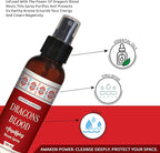 Sacred Element's Dragon’s Blood Room Spray | Natural Purifying Mist for Energy Clearing, Negativity Release, Spiritual Balance & Aromatherapy | 3.38 Fl Oz / 100ml Non-Toxic Air Freshener