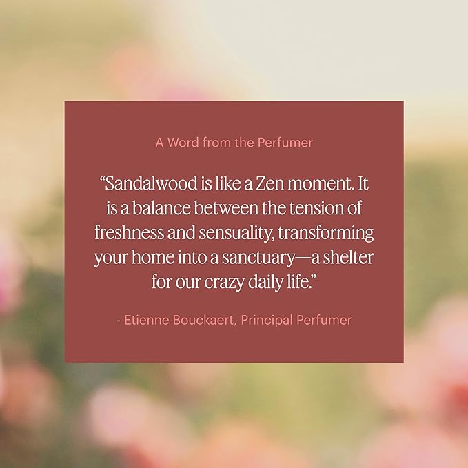 Aera Mini Sandalwood - Essential Oil for Home - Inspiring Calm Fragrance - Notes of Sandalwood, Balsam and Oud - Scent Refill - Capsule Size Works with Mini Diffuser