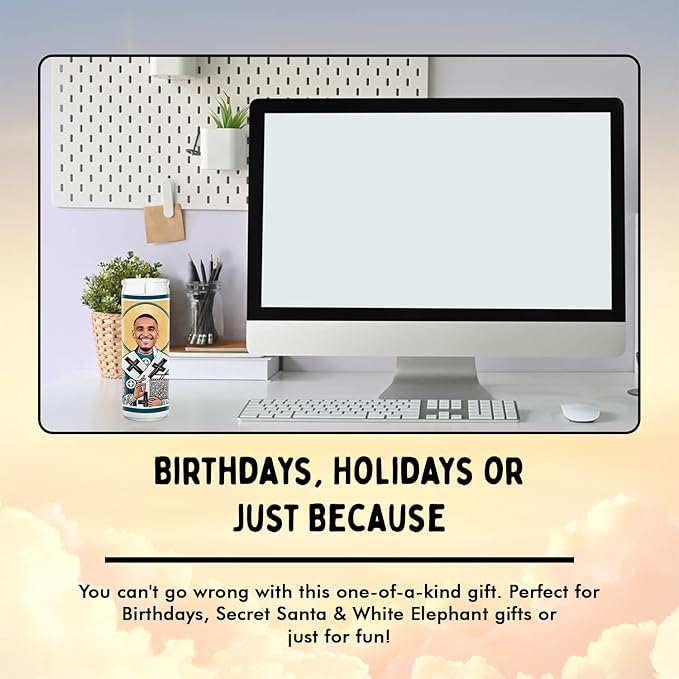 Jalen Celebrity Glass Jar Candle – Unscented Handmade Soy Wax Votive Candle – Unique Gift for Eagle Fans – Home Decor Philly Philadelphia Sports Collectible