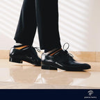 Pierre Henry Over the Calf Socks for Men (3 pairs) | Cotton Over the Calf Dress Socks | Long Socks Designed to Stay up 12+ hr
