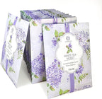 White Tea & Violet Scented Sachets - 12 Pack, Long-Lasting Home Fragrance Sachet Bags, Large Fresh-Scented Packets, Sachets for Drawers and Closets