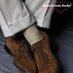 Cotton Dress Socks for Men – Comfortable Men’s Executive Socks – Classic Mid-Calf Dress Socks by Boardroom Socks