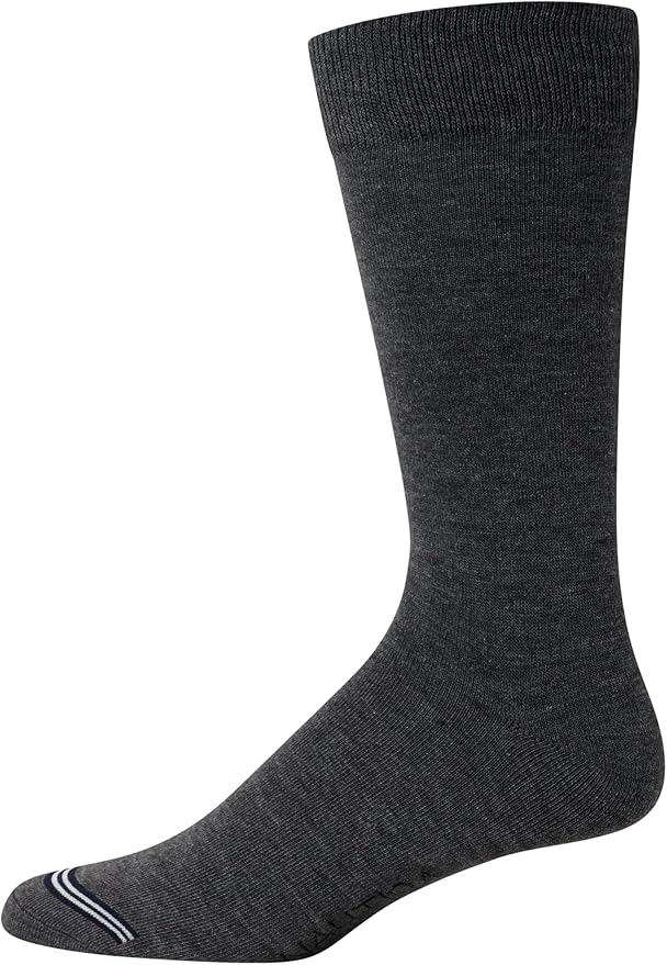 Nautica Mens Dress Socks - 10 Pack Breathable Stretch Crew-Length Work Socks for Men for Business Formal Wear (Sizes: 6-12.5)