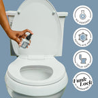 Poo-Pourri Before-You-Go Toilet Spray, Fresh Air, 4 Fl Oz, Up to 200 Uses, Bathroom Odor Deodorizer , Plant-Based with Essential Oils, for Home or Work, Jasmine, Fresh Air and Mint Scent