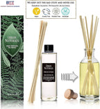 Urban Naturals Reed Diffuser Oil Refill, Oud & Citrus Diffuser Oils with Oud, Cedar, Citrus, Amber, 4 oz + Free Reed Sticks, Made in The USA