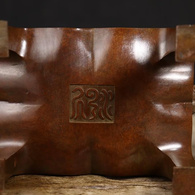 Copper Incense Burner Chinese Brass Incense Holder Traditional Copper Zen Incense Burner Sandalwood Burner Decoration Censer