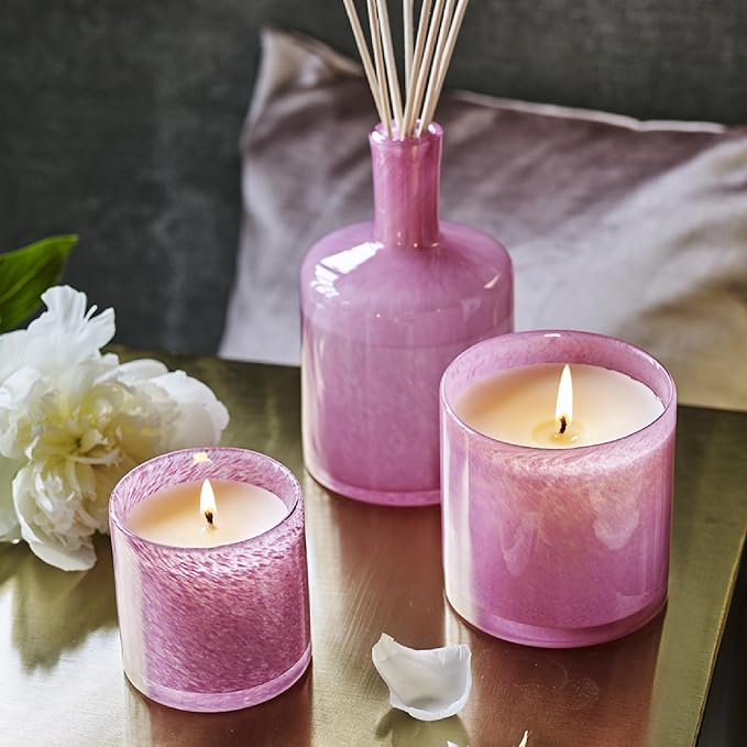 LAFCO New York Reed Diffuser Refill, Duchess Peony - 8.4 oz - Up to 4-Month Fragrance Life - Includes Natural Wood Reeds - Free of Dyes & Propellants - Made in the USA