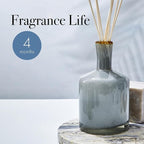 LAFCO New York Reed Diffuser Refill, Sea & Dune - 8.4 oz - Up to 4-Month Fragrance Life - Includes Natural Wood Reeds - Free of Dyes & Propellants - Made in The USA
