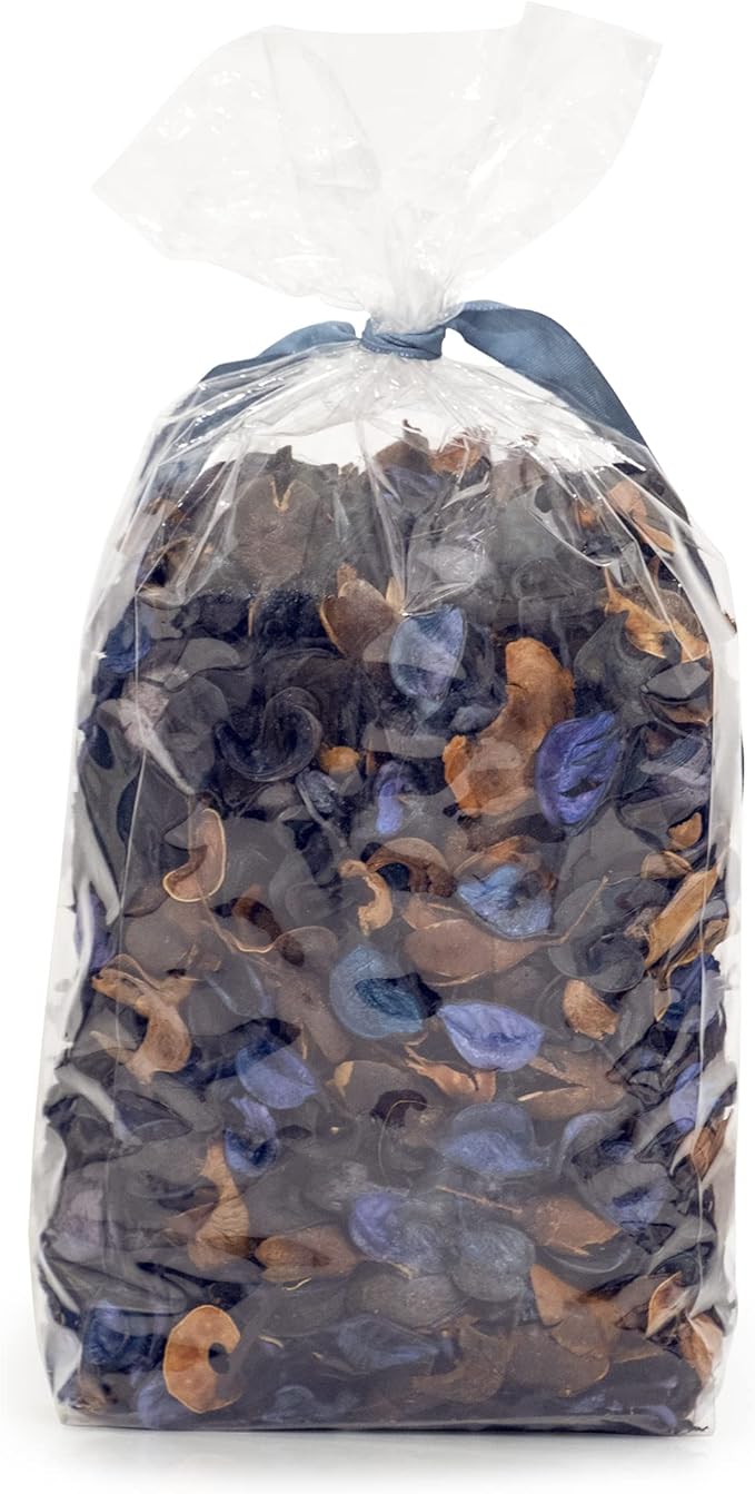 Naturally Potpourri Bag Ocean Scent Home Décor | Floral Petals Vase & Bowl Filler Decoration (Blue)