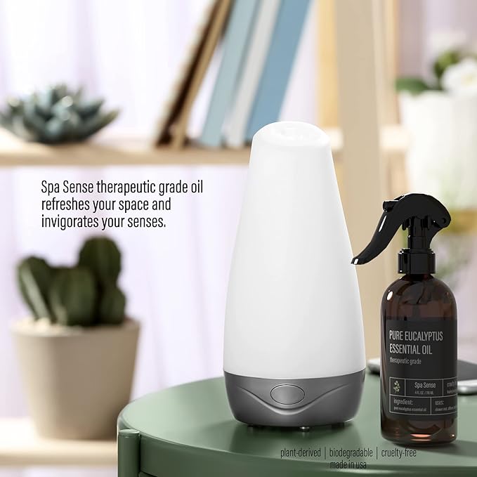 Pure Eucalyptus Oil Shower Mist and Steam Room Spray - Room Spray and Eucalyptus Spray for Shower - Premium Aromatherapy Eucalyptus Essential Oil Spray - 4 Ounce