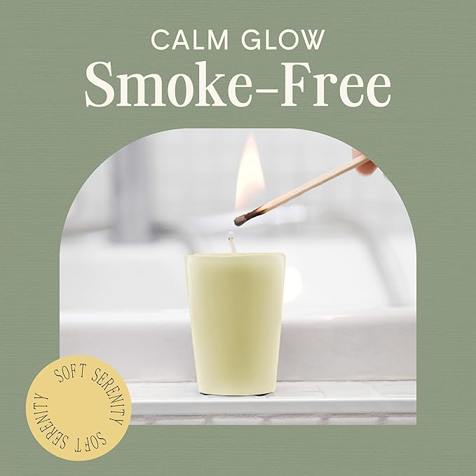Mister Candle Spring/Summer Votive Collection Handmade Scented Votive Candles Bulk, Small Candles with Premium Wax & Essential Oils, 15 Hour Burn Time, Made in USA, (Set of 9, Orange Blossom)