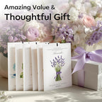 MYARO 12 Packs Scented Sachets for Drawer and Closet, Long-Lasting Sachets Bags Home Fragrance 6 Scents Option- Lavender, Rose, Jasmine, Ocean, Gardenia, Lily