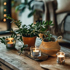 Unscented Tea Lights Candles 240 Pack, 8 Hours Long Burning,White Tea Candles Bulk, Bright Burn with Palm Wax,Smokeless Tealight Candles for Wedding,Centerpiece,Christmas Lights,Home Decorative