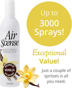 Air Scense Air Freshener Deodorizer Room Spray for Bathroom & Home, Essential Oils, Natural Vanilla - 7 fl oz (4-Pack)
