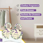 15 Packs Lavender Scented Sachets Bag for Drawers and Closets, Air Freshener for Home Fragrance Sachet, Long-Lasting Hanging Closet Deodorizer Smell Goods for House