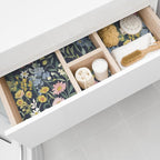 10 Sheets Drawer Liners for Dresser Scented Drawer Liners Non Adhesive Scented Paper for Fragrant Home Shelf Closet(Lavender,Retro Flowers)