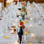 Votive Candles Bulk, 72 Packs Unscented White 1.5 inch Wax Candles for Wedding, Party, Holiday & Home, 8 Hours Burning