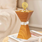 Bakhoor Burner, Charcoal Incense Burner, Frankincense Metal Incense Holder for Yoga, Spa Aromatherapy, Office & Home Decor Gifts Tan 10.2" Inches Tall