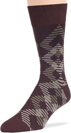 7BigStars Mens Dress Socks – 4 Pack Bamboo Crew Fit, Solid or Patterned, Thin Seamless Breathable Business