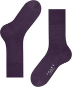 FALKE Men's Airport Dress Socks, Premium Merino Wool Cotton Blend, Sustainable Luxury, Eco-Friendly Business Casual, 1 Pair