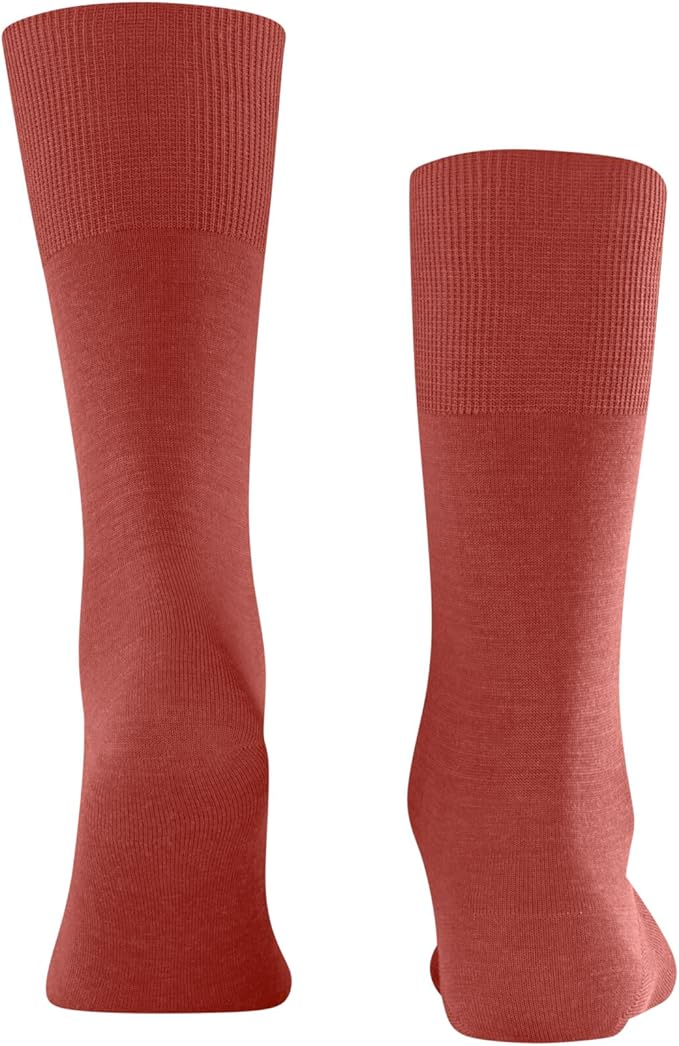 FALKE Men's Airport Dress Socks, Premium Merino Wool Cotton Blend, Sustainable Luxury, Eco-Friendly Business Casual, 1 Pair