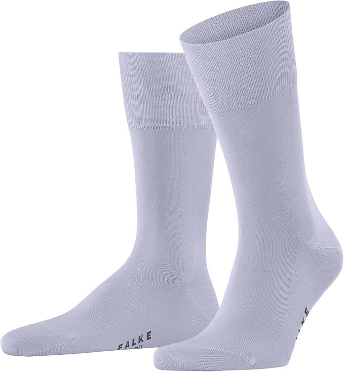 FALKE Men's Tiago Dress Socks, Sustainable Cotton, Crew, 1 Pair