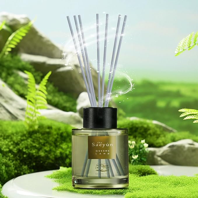 130Pcs Reed Diffuser Sticks - 10"/3mm Grey Fiber Reed Sticks for Home and Bathroom - For Fiber Reed Diffusers (Gray 10"/25cm)