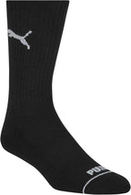 PUMA mens 6 Pack Crew Socks