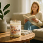 Scented Soy Wax Candle for Home, Cinnamon and Ginger Candle, Essential Oils, Soy Candles Non Toxic, Aromatherapy Candles, 16oz, 60 Hours Burn Time, Hansel and Gretel's House Scent