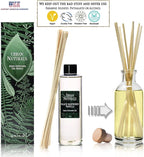 Urban Naturals Reed Diffuser Oil Refill, Black Raspberry Vanilla Oil for Diffuser with Orchid, Amber, Sandalwood, 4 oz + Free Reed Sticks, Made in The USA