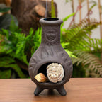 Handmade Palo Santo Holder & Incense Cone Burner-Elegant Sage Smudging Accessory with Capacity for Spiritual Rituals & Energy Cleansing-Thoughtful Gifts for Meditation, Yoga, Aromatherapy