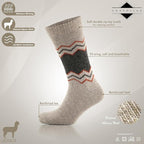 anatolian Alpaca Wool Socks Low Calf for Men Women - Warm Comfortable Everyday Casual Dress Socks