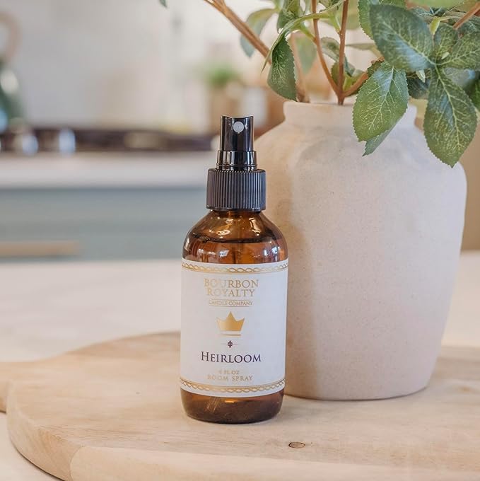 Spritz 4 Ounce Glass Bottle Scented Fragrance Room Mist Spray Air Freshener, Bayou Blossom