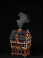 Ceramic Art Cone Incense Holder Room Decoration Handcrafted Collectible Miniature