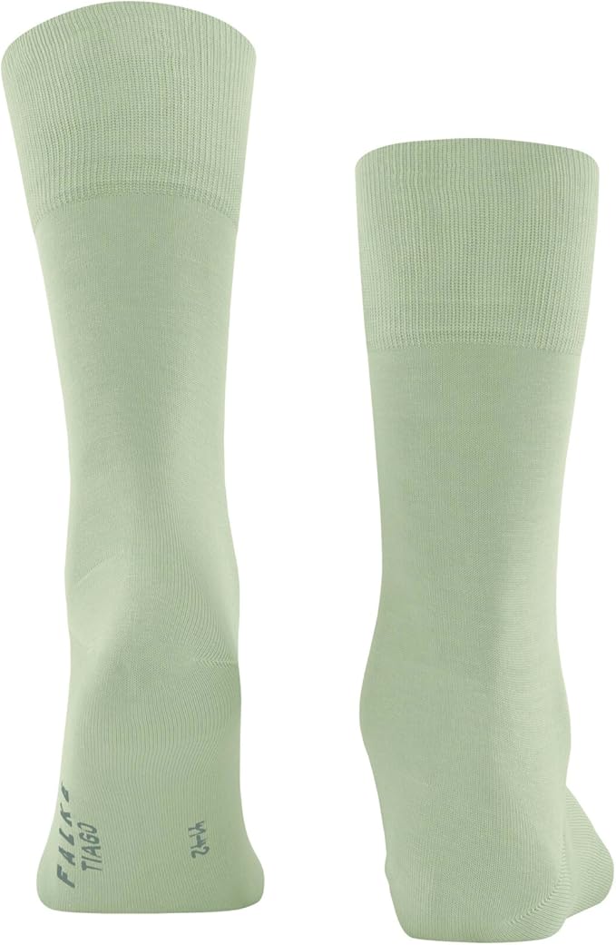 FALKE Men's Tiago Dress Socks, Sustainable Cotton, Crew, 1 Pair