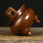 Brass Incense Burner Chinese Traditional Incense Burner Kit Zen Copper Incense Burner Office Home Yoga Room Sandalwood Burner Decoration Censer