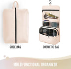 Veken 8 Set Packing Cubes, Travel Gifts for Women Mom, Carry on Suitcase Organizer Bags with Hanging Toiletry Bag and Large Laundry Bag, Travel Essentials Luggage Accessories for Cruise Ship
