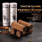 Tibetan Incense Stiks - Himalayas Natural Organic Incense - Including 180 Sticks and 1 Brass Incense Holder Long Time Lasting for Meditation, Yoga, Reiki, Aromatherapy Energy Cleansing
