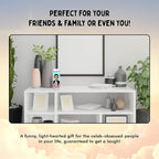 Ruth Celebrity Glass Jar Candle – Unscented Handmade Soy Wax Votive Candle – Unique Gift for Bader Ginsberg Fans & Law Lovers – Home Decor Collectible for Living Room & Office – 8 Inch