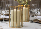 BOLSIUS 6 Ivory Pillar Candles Bulk - 3x6 Inches Candle Set - 70+ Hours Clean Burning - No Palm Oil - 0% Animal Fat - Premium European Quality - Unscented Dripless Wedding Pillars