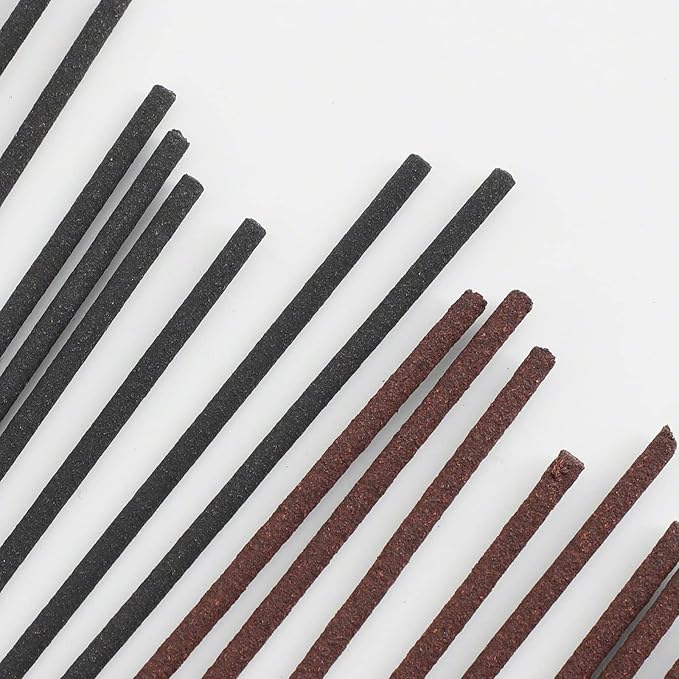 Asayu Japan Low Smoke Incense Sticks - Nature Set (Plum + Agarwood), 40gr (Each Scent 20g), for Yoga, Zen Meditation and Relaxation - Smokeless for Less Irritation