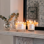 NEOM- Real Luxury Scented Candle,1 Wick | Lavender & Rosewood | Essential Oil Aromatherapy Candle | Scent to De-Stress