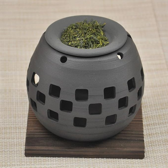 Tea Incense Burner Sekiryu Ceramic Tokoname Ware Made in Japan