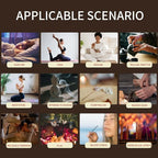 Cast Iron Incense Burner - 4 in 1Incense Holder Burner Set, Three-Legged Incense Ash Catcher with Lid for Rituals, Decoration, Etc